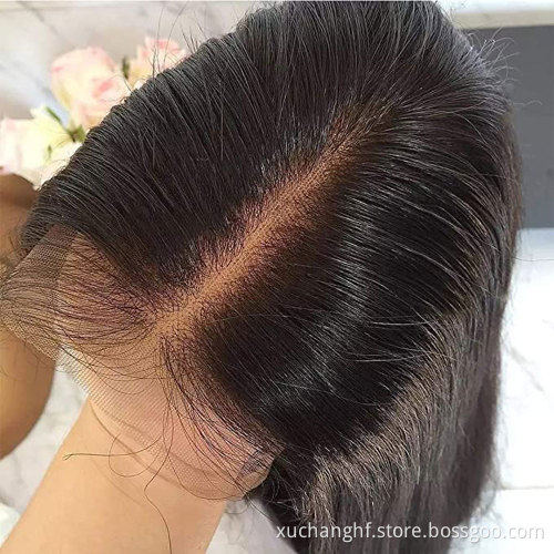 Pre pluck bone straight human hair wigs for black women,brazilian human hair lace front wigs,hd lace frontal wig for black women